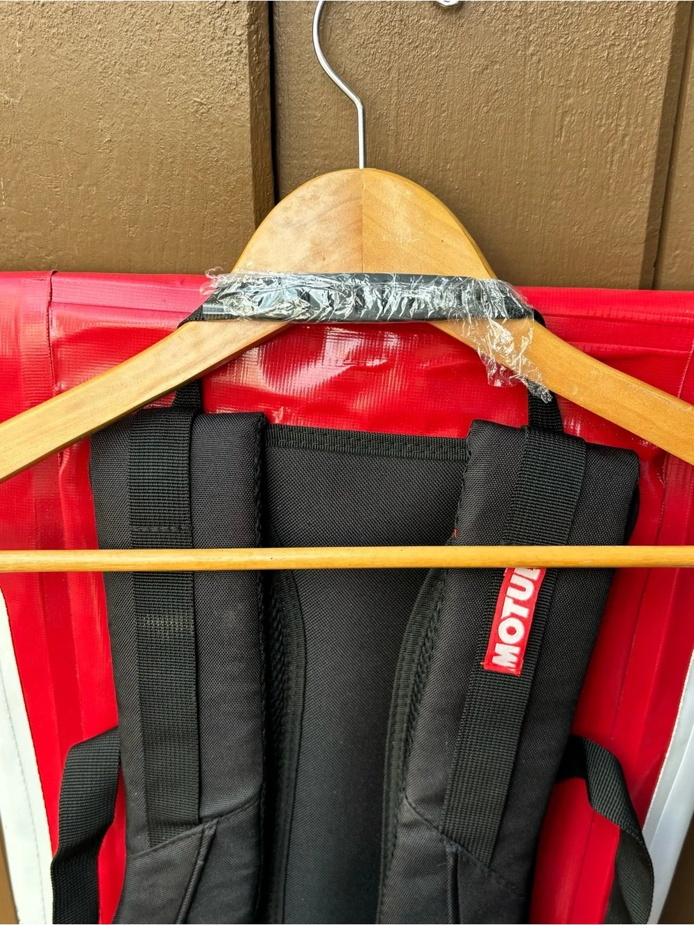 Motul 300V Red Men’s Waterproof Roll-Top Backpack